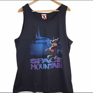 DISNEY | Mens Vintage Space Mountain Tank